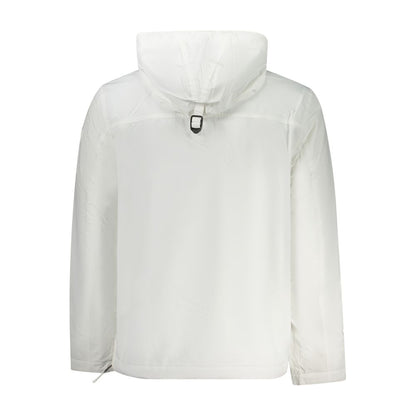 Napapijri White Polyamide Shell Jacket Napapijri