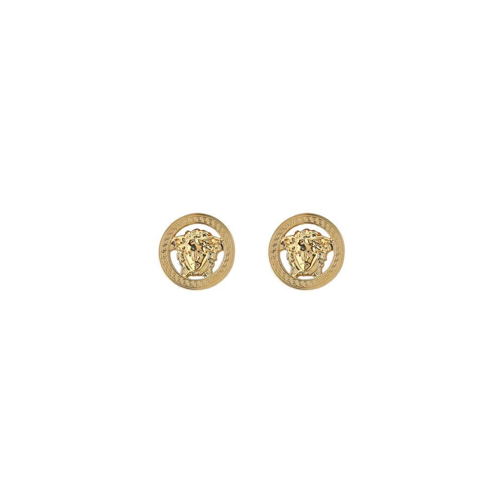 Versace Gold Brass Earrings