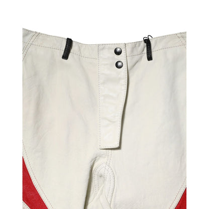 Dolce & Gabbana Multicolor Lambskin Tapered Men Pants