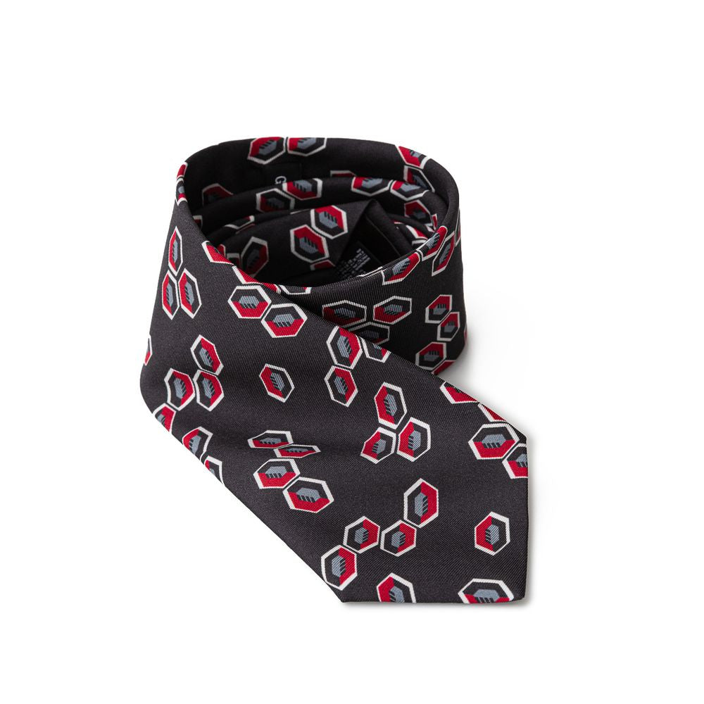 Giorgio Armani Gray Silk Tie