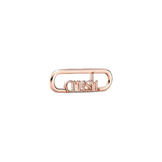 PANDORA CHARMS Mod. STYLING CRUSH WORD LINK Charms & Pendants