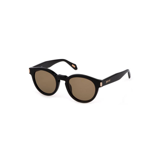 Just Cavalli Black Plastic Sunglass
