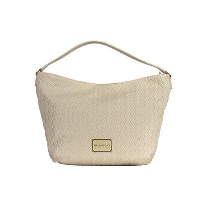 Mario Valentino White Polyethylene Handbag