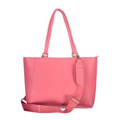 Mario Valentino Pink Polyethylene Handbag