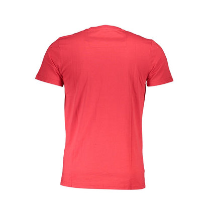 Cavalli Class Red Cotton T-Shirt