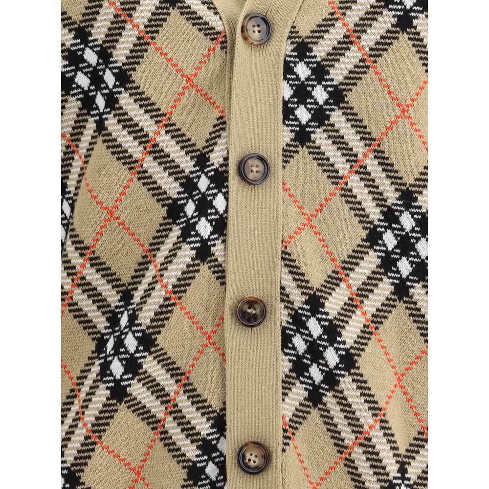 Burberry Beige Wool Cardigan