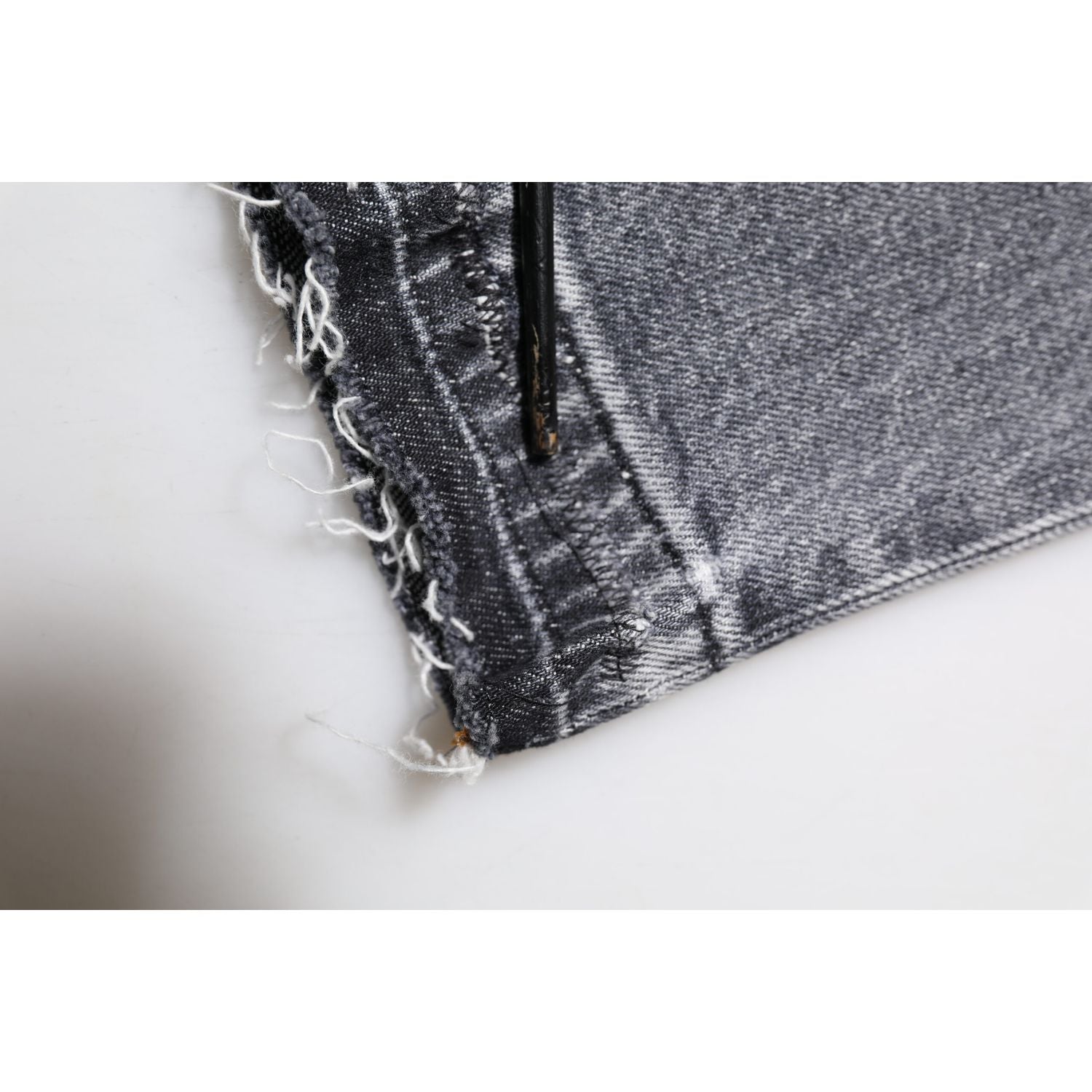 Dolce & Gabbana Gray Cotton Skinny Denim Trouser Jeans