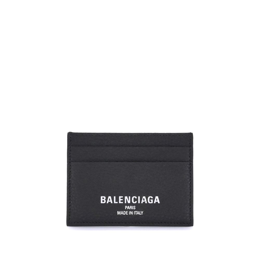 Balenciaga Black Calf Leather Bos Taurus Wallet