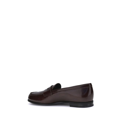 Church's Brown Calf Leather Bos Taurus Slip-On Loafers