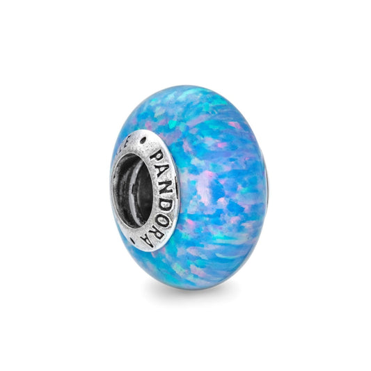 PANDORA Mod. OPALESCENT OCEAN BLUE CHARM