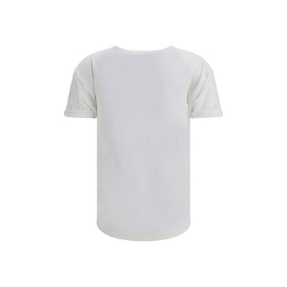 Marant Etoile White Linen T-Shirt