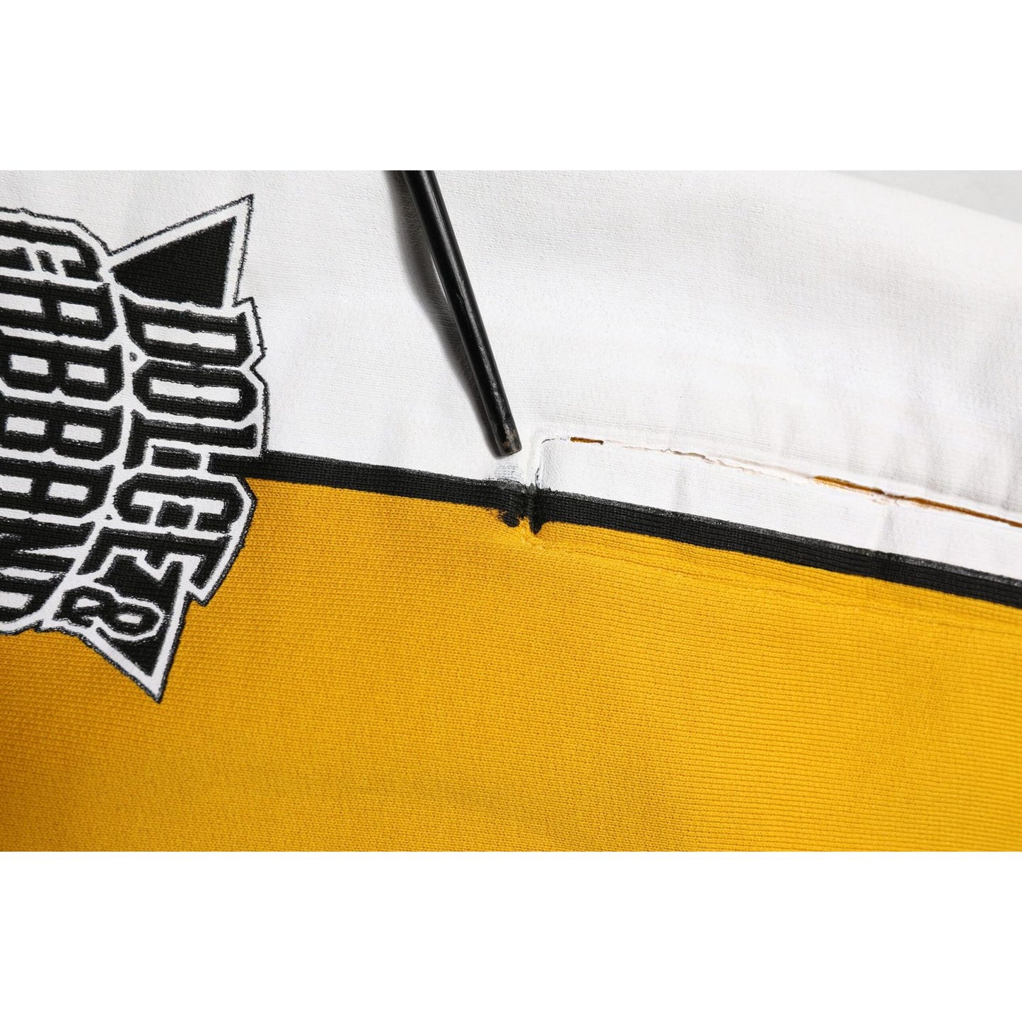 Dolce & Gabbana Yellow Cotton Printed Sweatpants Jogger Pants