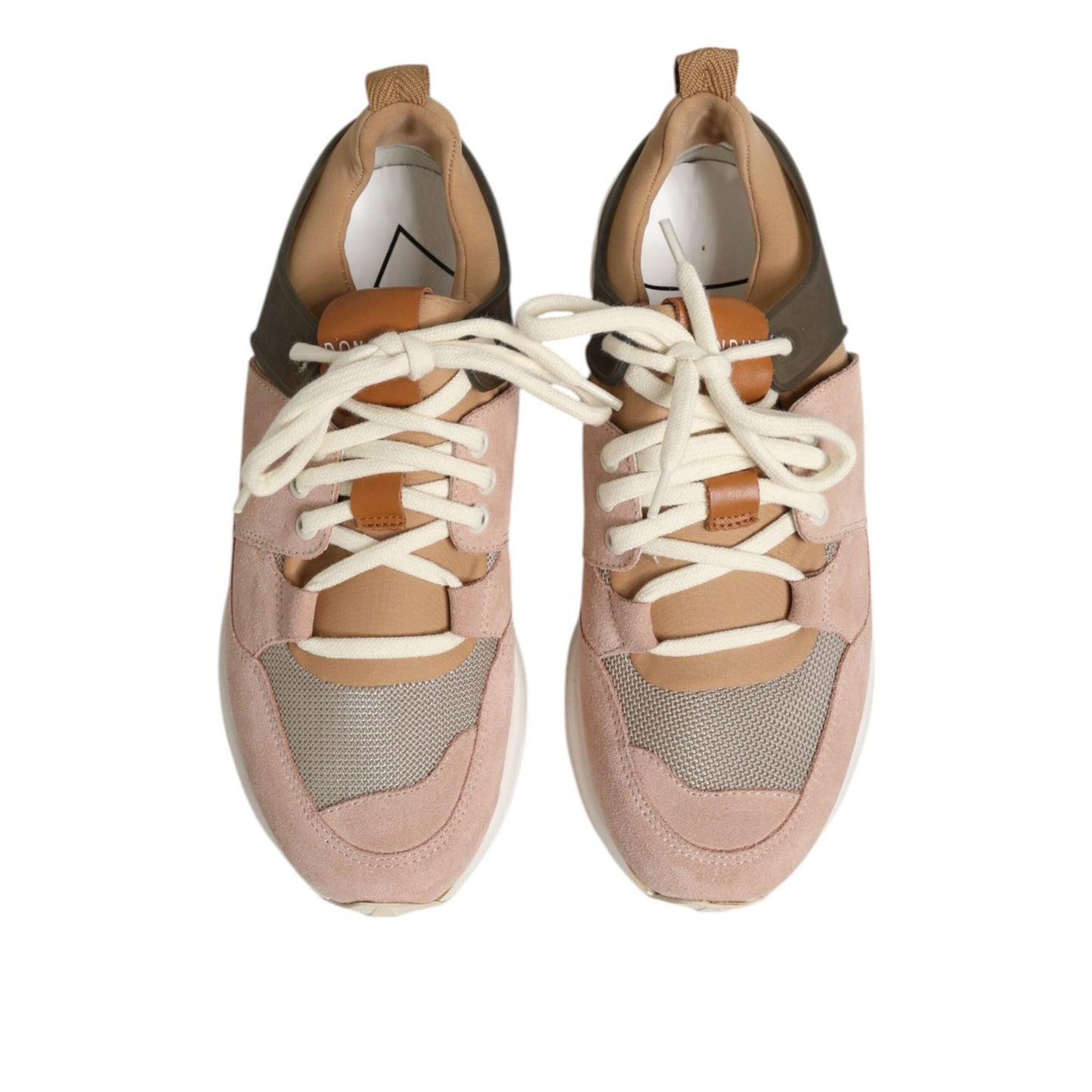 Dondup Multicolor Suede Low Top Women Sneakers Shoes