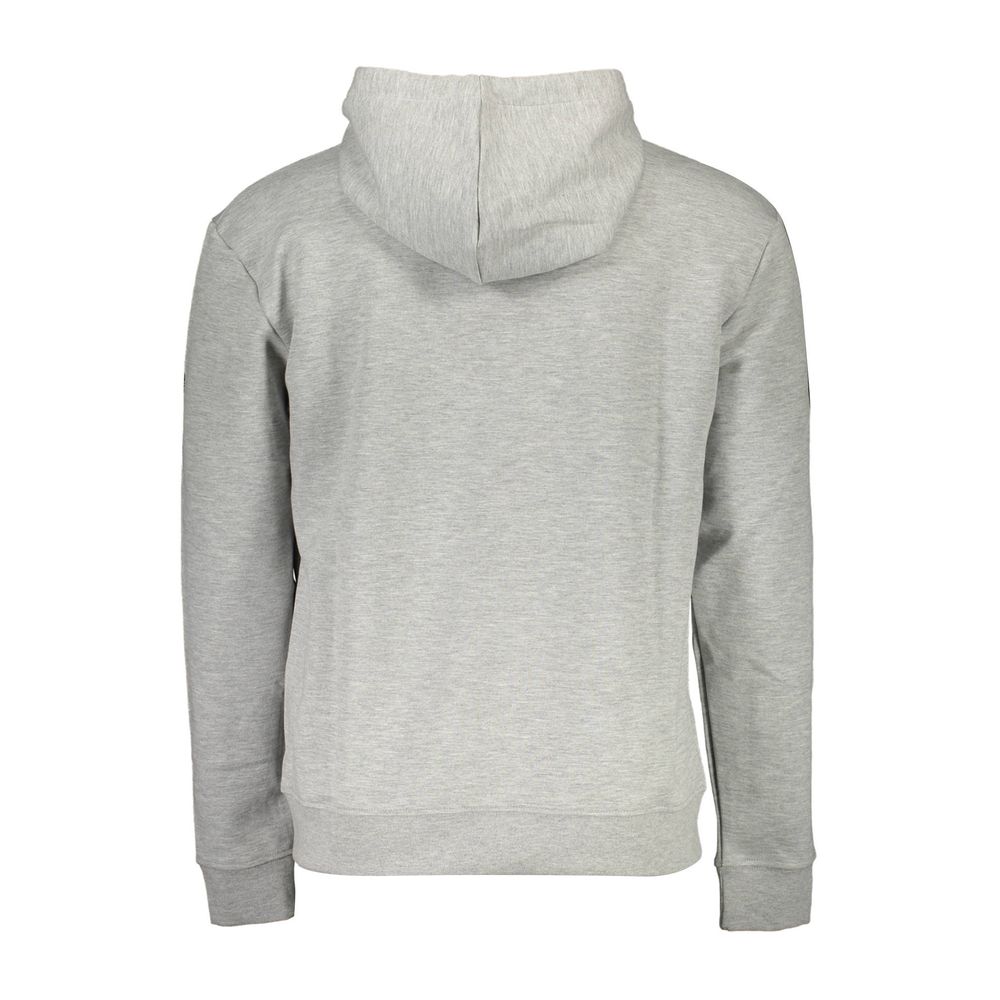 North Sails Grigio Cotton Men Sweatshirt