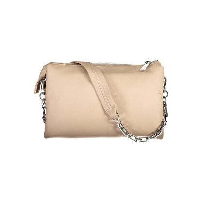 BYBLOS Beige Polyethylene Handbag