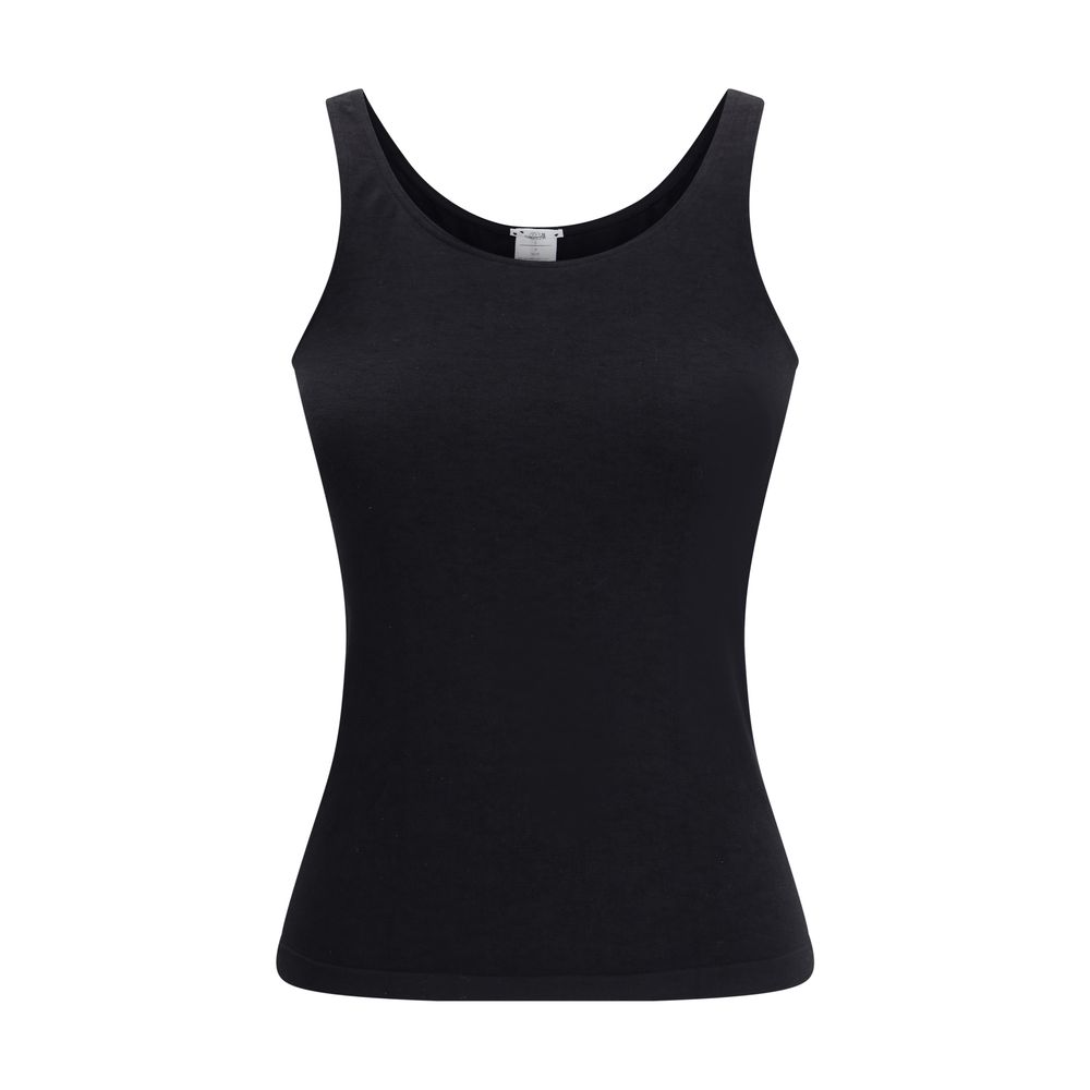 Wolford Black Cotton Top