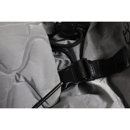 Dolce & Gabbana Gray Milano Print Drawstring Travel Backpack Bag