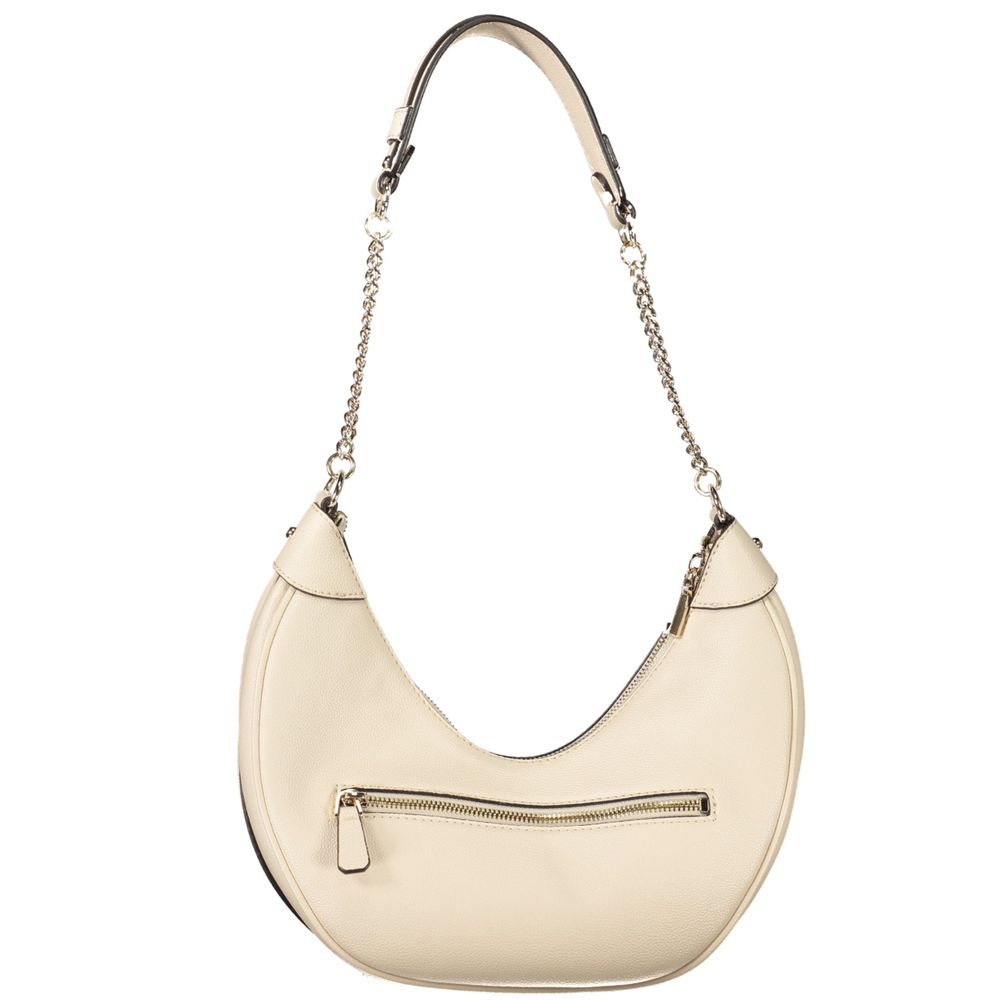Front view with bag zipped and handles upright.