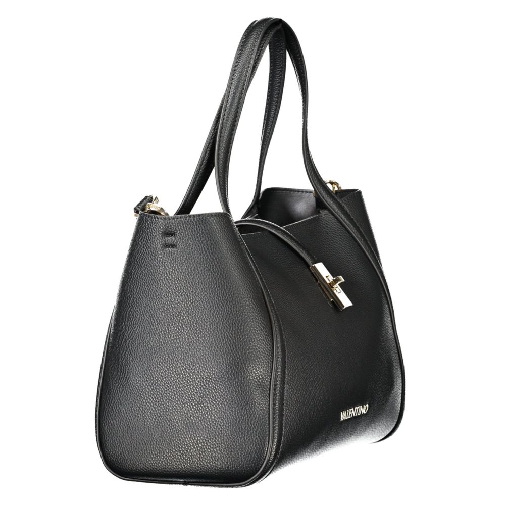 Mario Valentino Black Polyethylene Handbag
