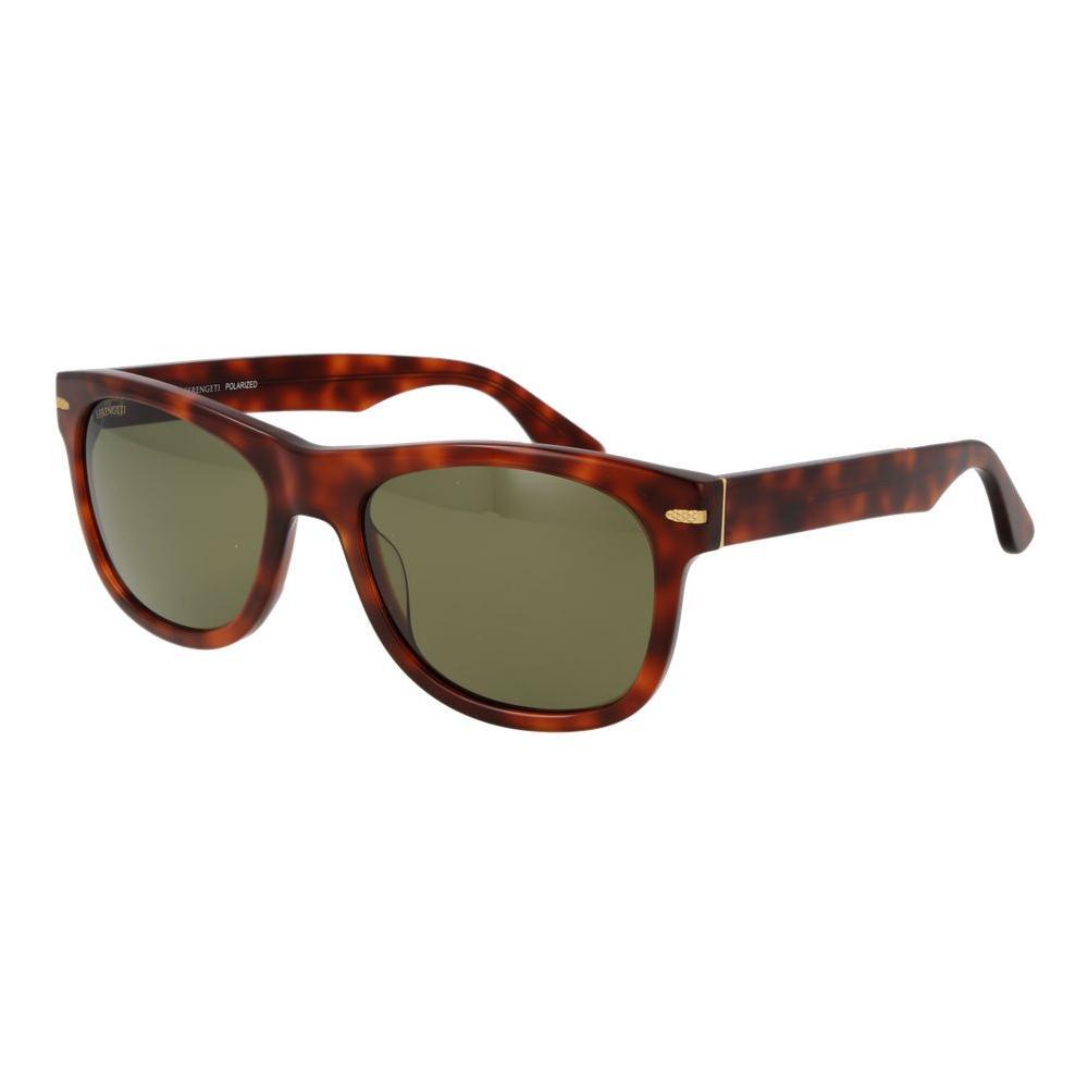 Serengeti Brown Plastic Sunglasses