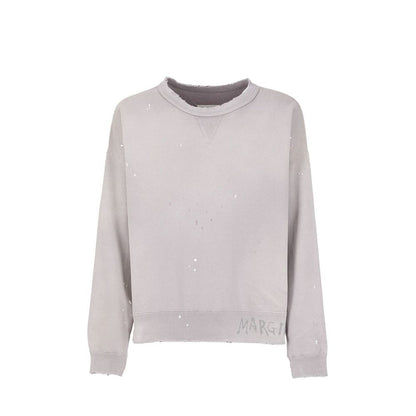 Maison Margiela Purple Cotton Sweatshirt