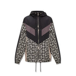 Balmain Nylon Monogram Jacket