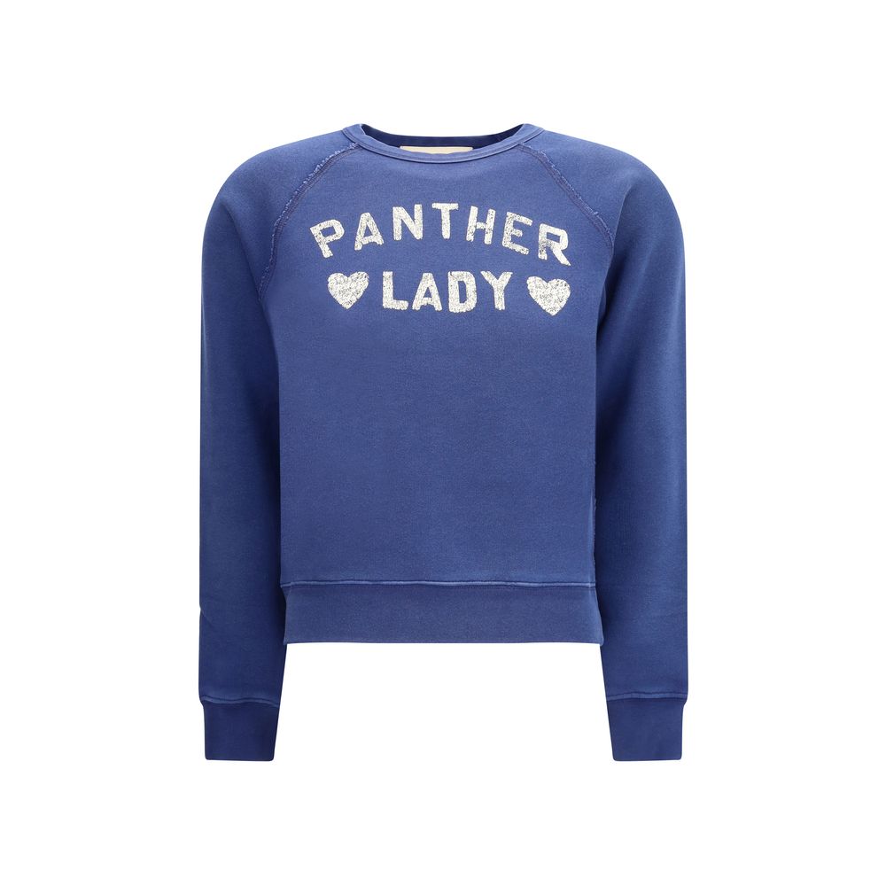 Valentino Blue Cotton Sweatshirt