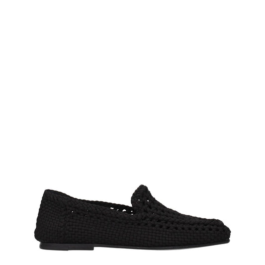 Dolce & Gabbana Black Fabric Slip-On Loafers 1728,75667636384,Black,Dolce & Gabbana,EU40/US7,EU41/US8,EU42.5/US9.5,EU43/US10,Loafers - Shoes,Men,New with tags,Shoes,Slip-On Loafers - Loafers - Shoes