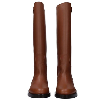 Valentino Garavani Brown Leather Boots