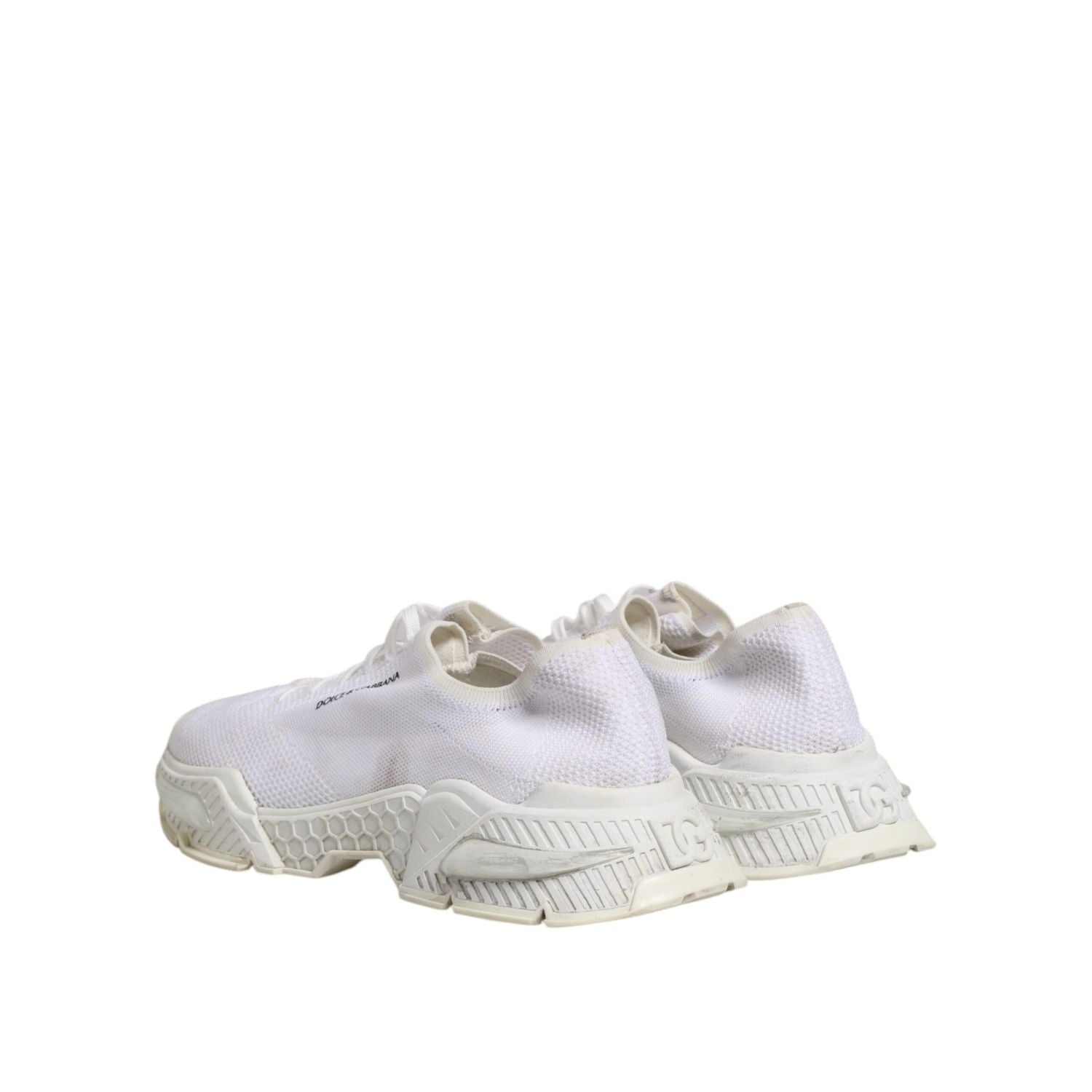 Dolce & Gabbana White Airmaster Low Top Men Sneakers Shoes