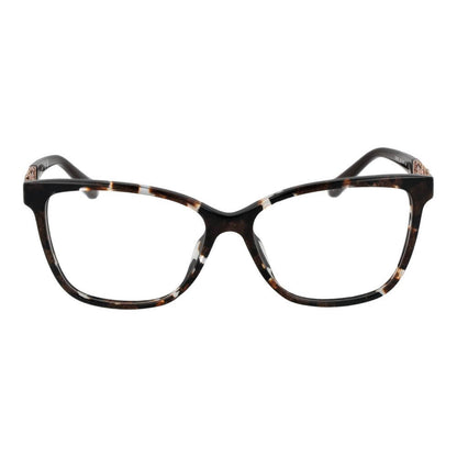 Guess Brown Acetate Glasses (Frames) full-rim design for women with brown color, acetate material, and demo lenses. Includes branded case.