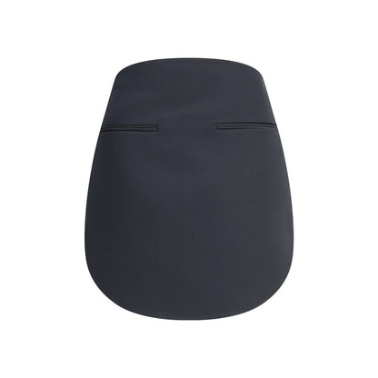 Courrèges Black Polyester Mini Skirt with welt pockets and rounded hem, essential and contemporary design for AW25 season.