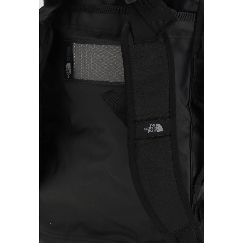 The North Face Black Nylon Luggage And Travel inside view showcasing durable materials and design.