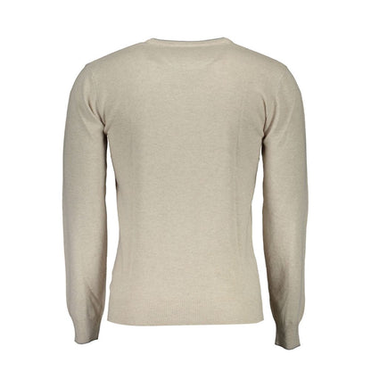 U.S. POLO ASSN. Beige Wool Men's Sweater 1728,67403481248,Beige,Cashmere - Sweaters - Clothing,Clothing,Men,Men - Clothing,New with tags,Sweaters - Clothing,Sweaters - Men - Clothing,U.S. POLO ASSN.,XXL