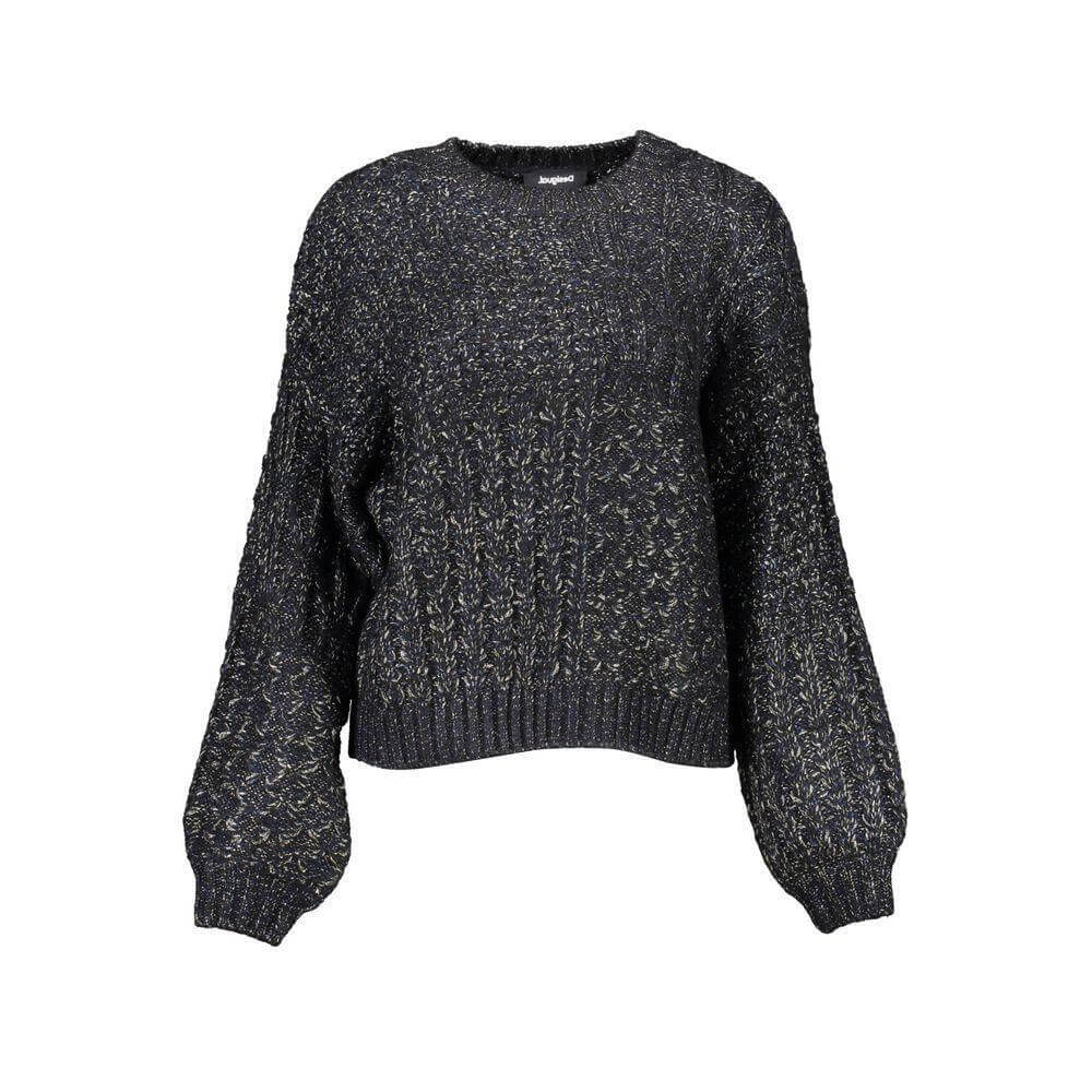 Desigual Black Polyester Sweater