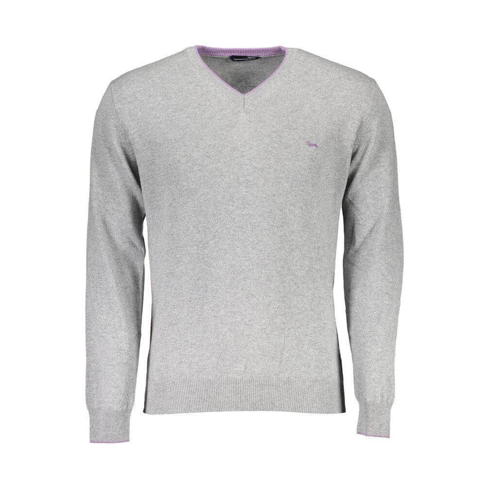 Harmont & Blaine Gray Wool Sweater