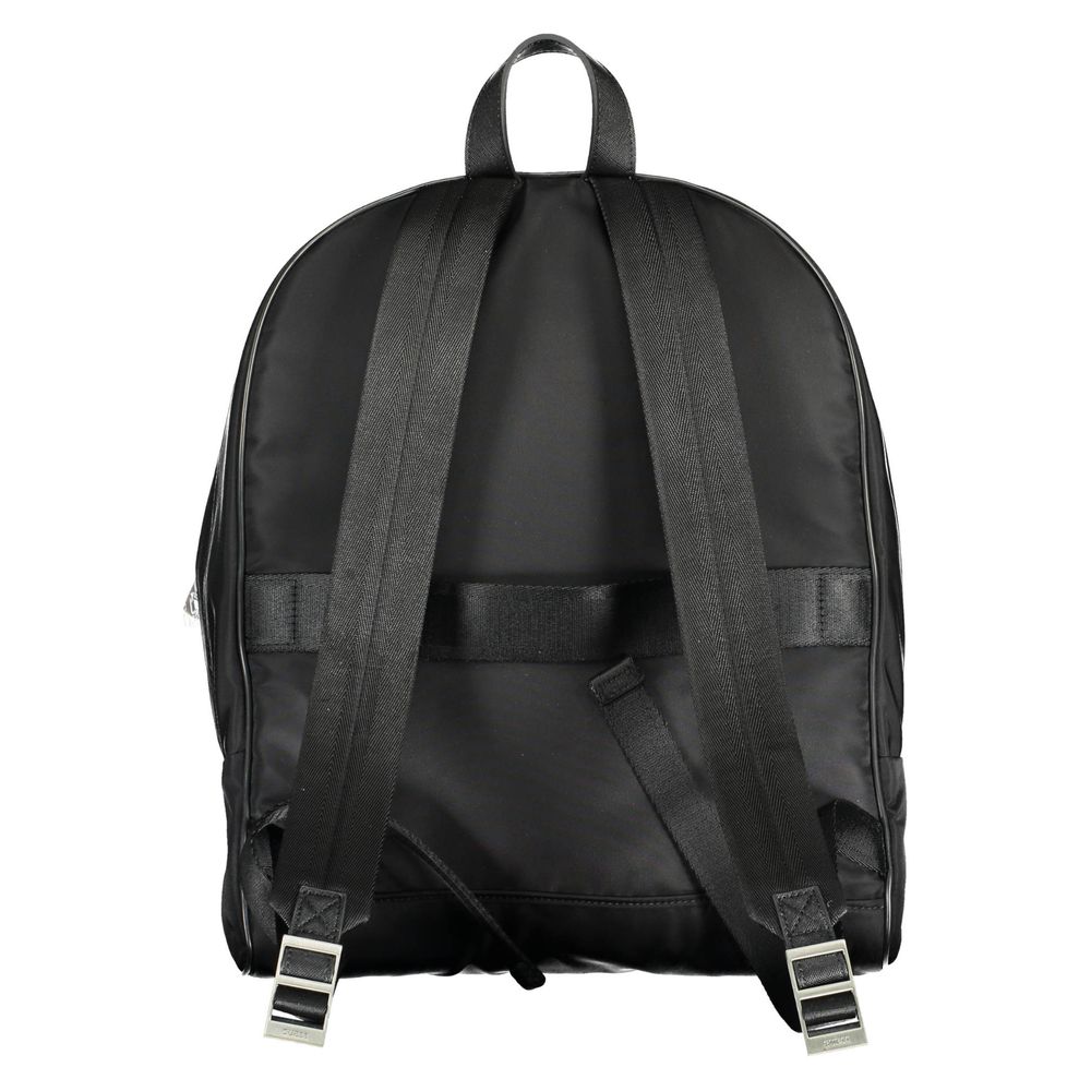 Guess Jeans Black Polyamide Backpack