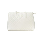 Mario Valentino White Polyethylene Handbag
