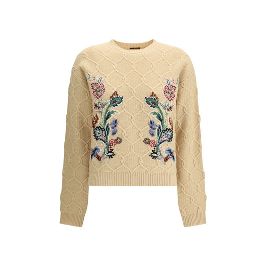 Etro Beige Wool Sweatshirt