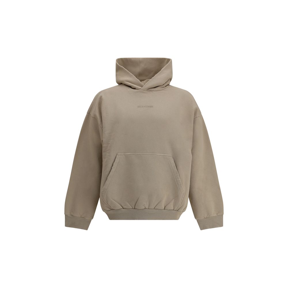 Balenciaga Beige Cotton Sweatshirt