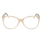 Andy Wolf Cream Unisex Glasses Frame in acetate with full-rim cat eye style and matching case included.