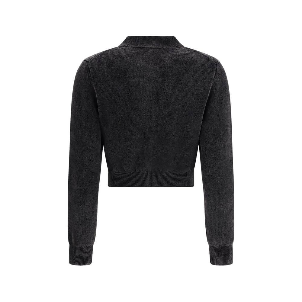 Alexander Wang Black Cotton Cardigan