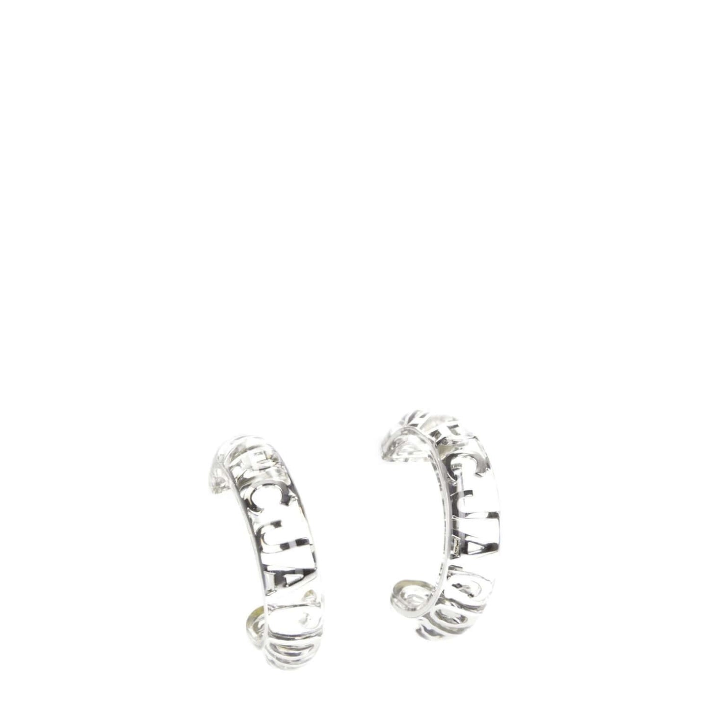 Marc Jacobs Transparent Plastic Earrings