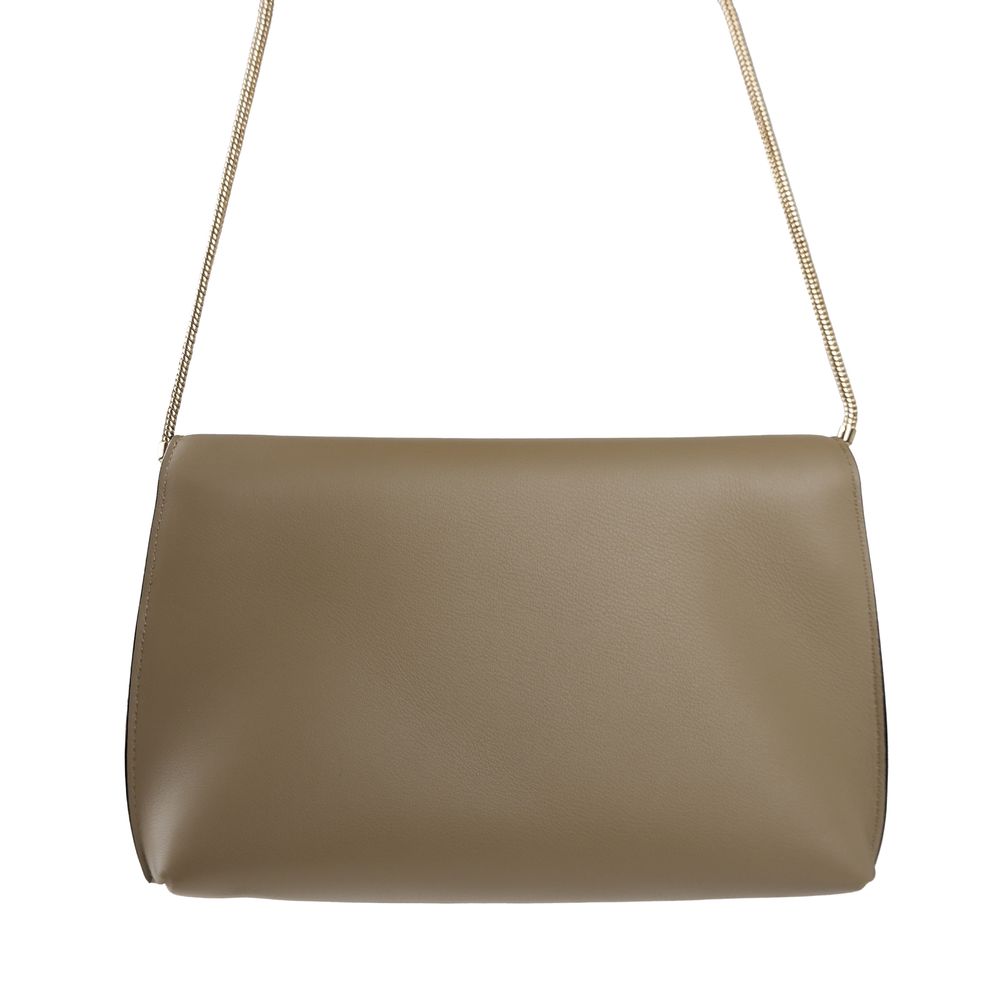Front view with bag zipped and handles upright.