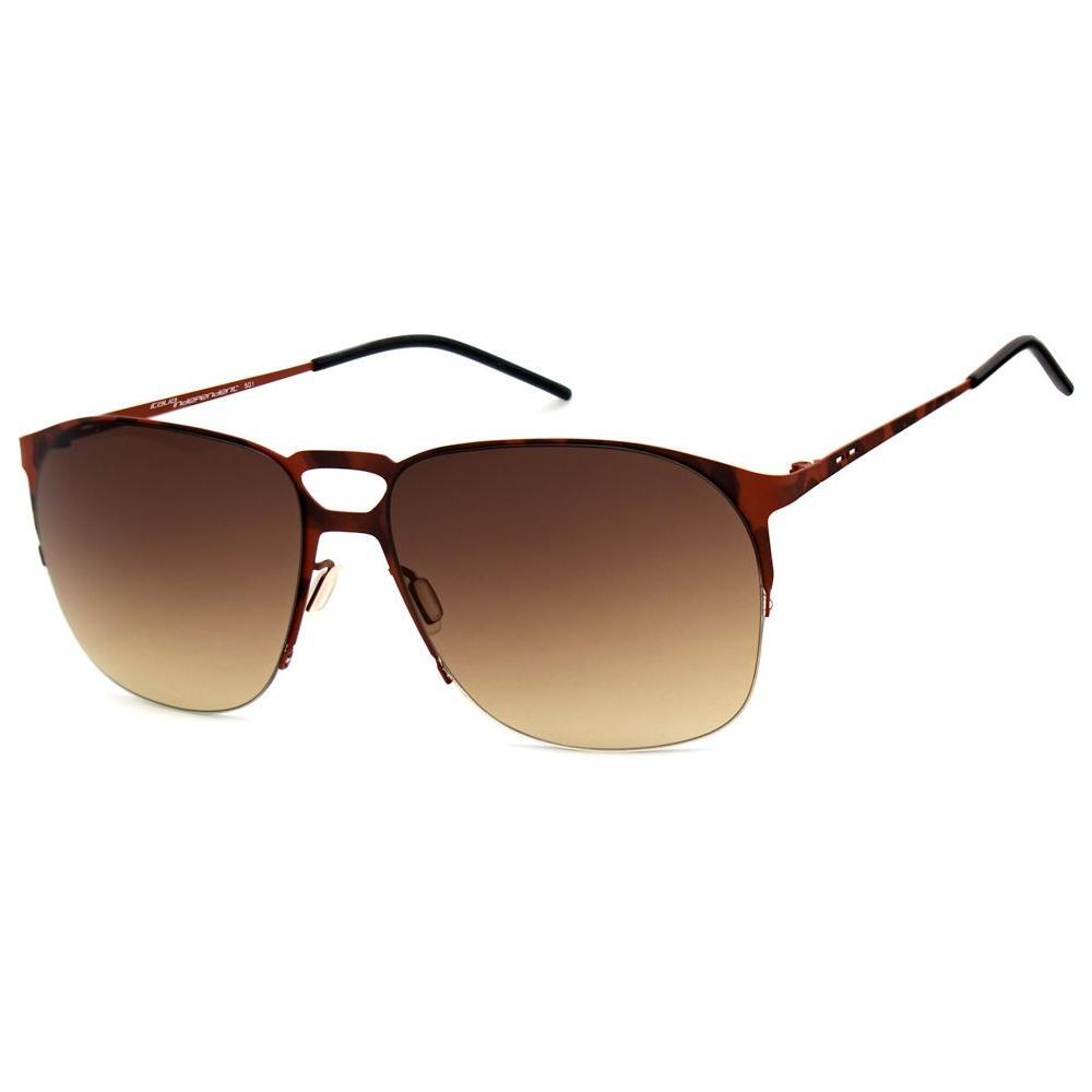 Italia Independent Brown Metal Sunglasses