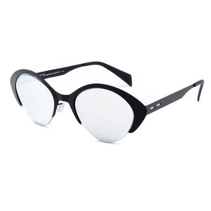 Italia Independent Black Metal Sunglasses