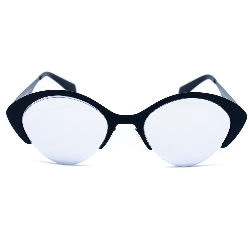 Italia Independent Black Metal Sunglasses