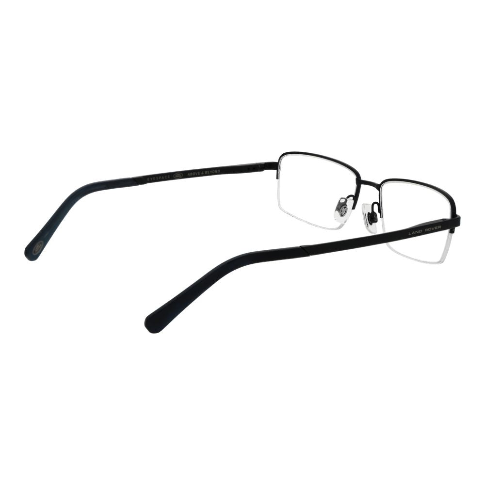 Land Rover Black Stainless Steel Glasses (Frames)