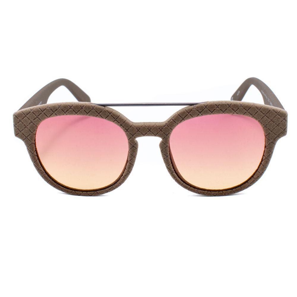 Italia Independent Brown Acetate Sunglasses