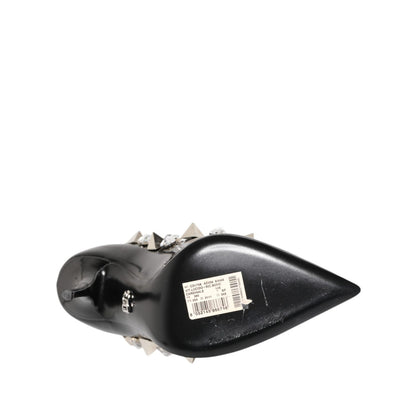 Dolce & Gabbana Black Crystals Studs Stiletto Pumps Shoes Dolce & Gabbana